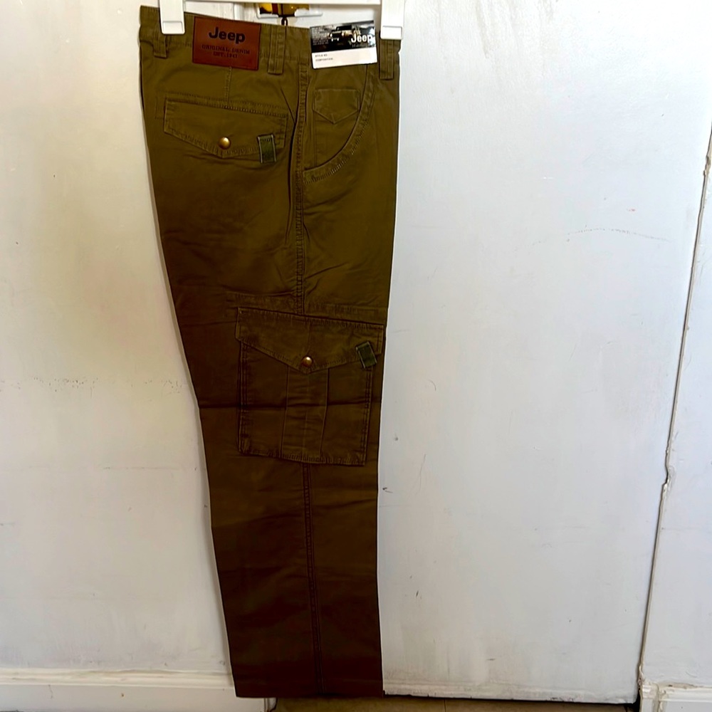 Jeep cargo pants new white tags size 30x30